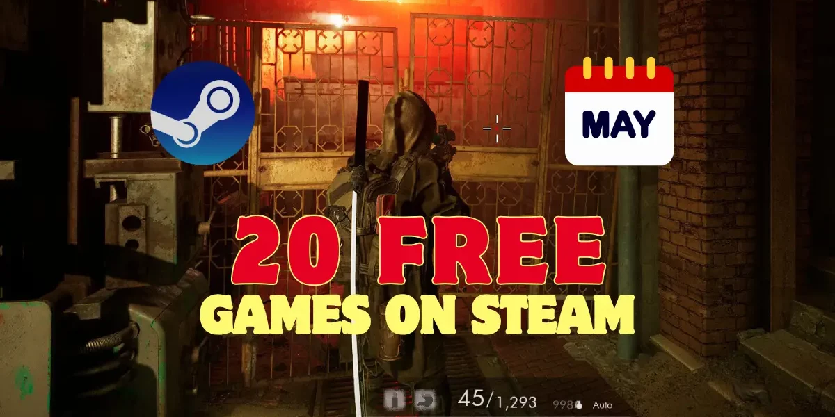 20 free games on steam - may 2025 rank