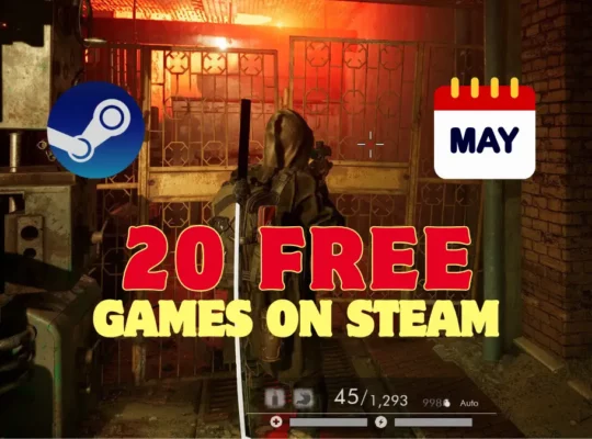 20 free games on steam - may 2025 rank