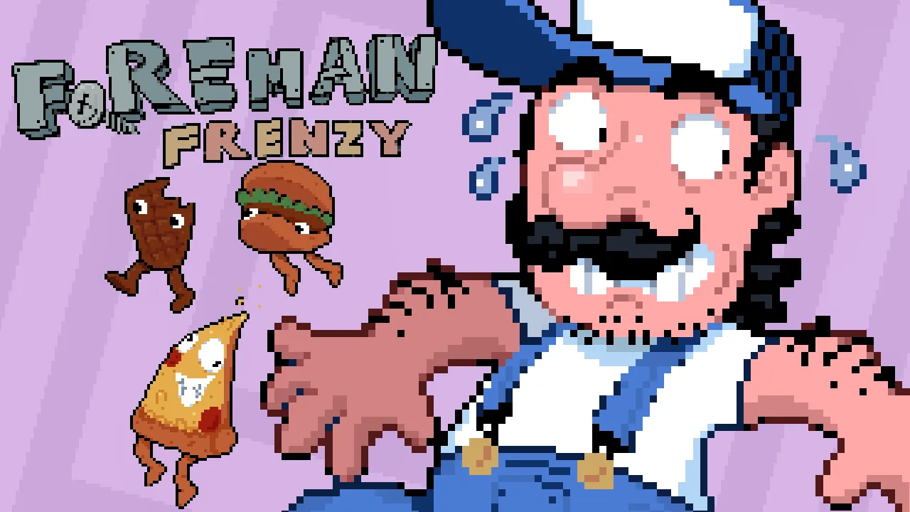 FOREMAN FRENZY for free game like Mario